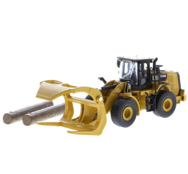 1/64 Cat 950M Kütük Taşıma Çatallı Loder Diecast İş Makinası, Diecast Masters 85635 - Görsel 2