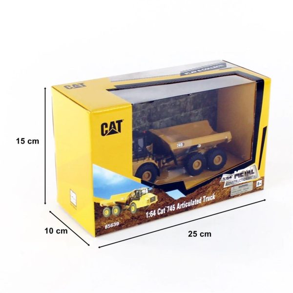 1/64 Cat 745 Saha Kamyonu Diecast İş Makinası, Diecast Masters 85639 - Görsel 5