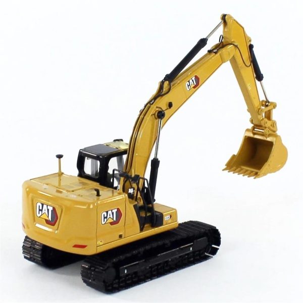 1/50 Cat 323 Ekskavatör 4 Farklı Ataşmanlı Diecast İş Makinası, Diecast Masters 85657 - Görsel 4