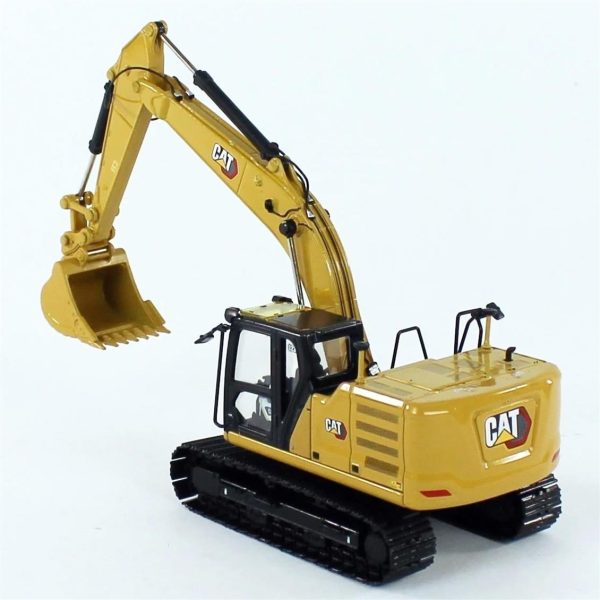 1/50 Cat 323 Ekskavatör 4 Farklı Ataşmanlı Diecast İş Makinası, Diecast Masters 85657 - Görsel 3