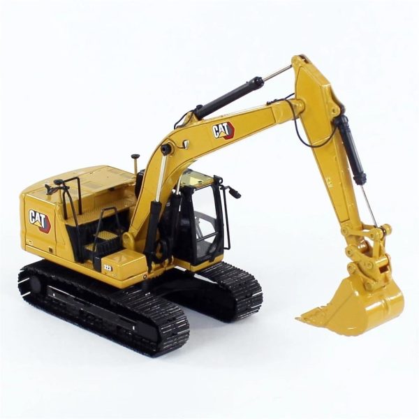 1/50 Cat 323 Ekskavatör 4 Farklı Ataşmanlı Diecast İş Makinası, Diecast Masters 85657