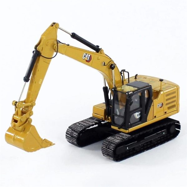 1/50 Cat 323 Ekskavatör 4 Farklı Ataşmanlı Diecast İş Makinası, Diecast Masters 85657 - Görsel 2