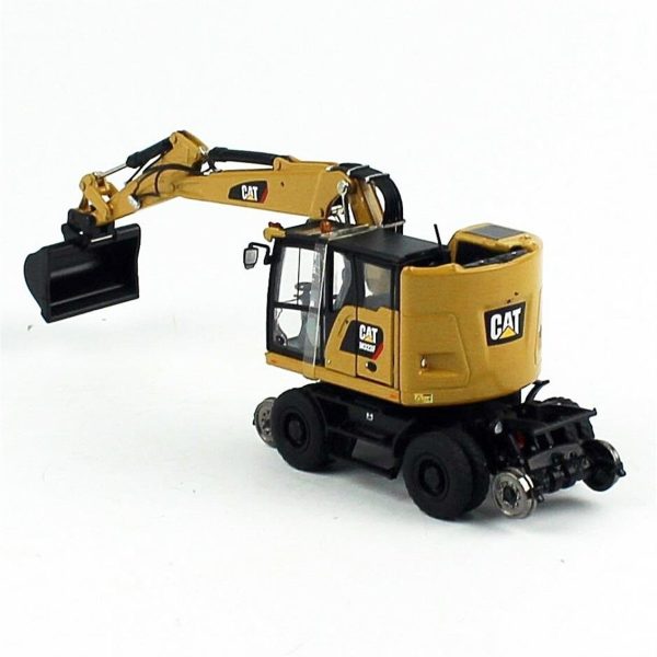 1/50 Cat M323F Demiryolu Exkavatörü Diecast İş Makinası, Diecast Masters 85662 - Görsel 3