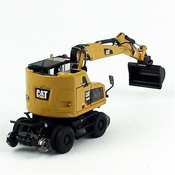 1/50 Cat M323F Demiryolu Exkavatörü Diecast İş Makinası, Diecast Masters 85662 - Görsel 4
