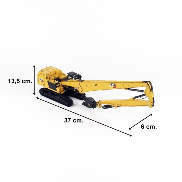 1/50 Cat 352 Uzun Bomlu Yıkım Ekskavatörü Diecast İş Makinası, Diecast Masters 85663 - Görsel 5