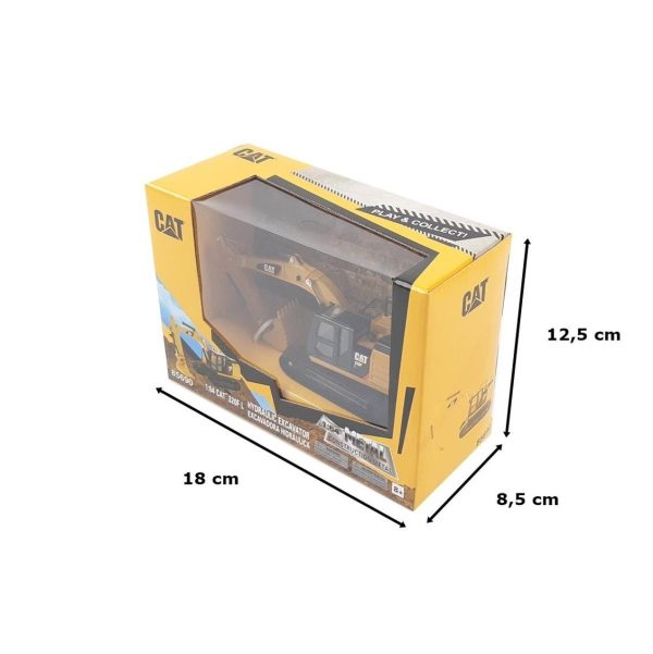 1/64 Cat 320F L Ekskavatör Diecast İş Makinası, Diecast Masters 85690 - Görsel 5