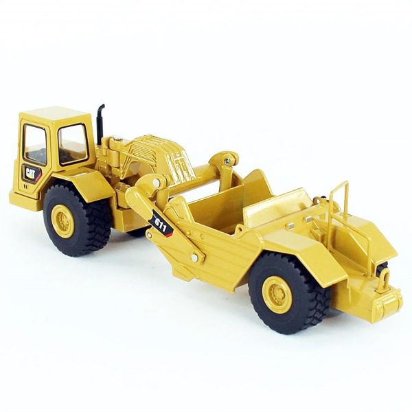 1/64 Cat 611 Çekicili Sıyırıcı Diecast İş Makinası, Diecast Masters 85695 - Görsel 3