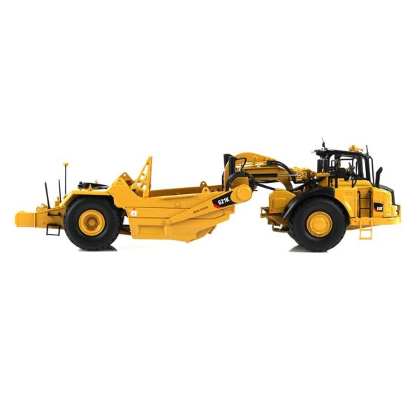 1/50 Cat 621 K Çekicili Sıyırıcı Diecast İş Makinası, Diecast Masters 85920 - Görsel 3