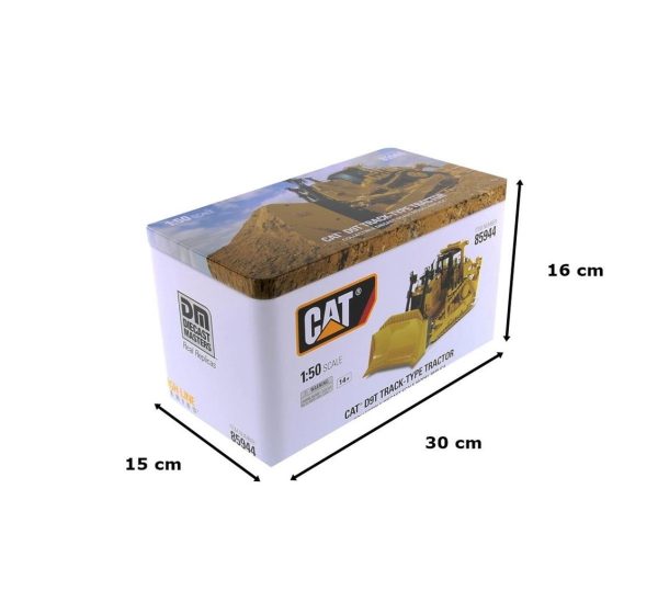 1/50 Cat 587T Boru Hattı Döşeme Dozeri Diecast İş Makinası, Diecast Masters 85944 - Görsel 5