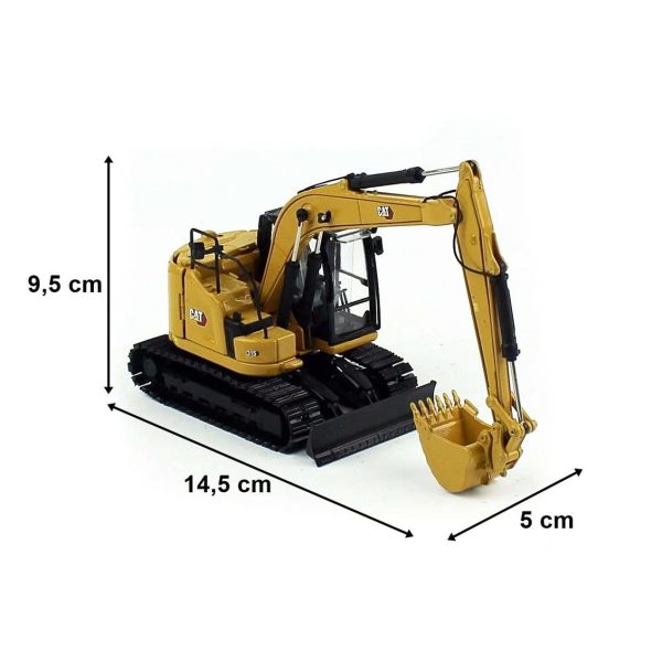 1/50 Cat 315 Exkavatör Diecast İş Makinası, Diecast Masters 85957 - Görsel 5