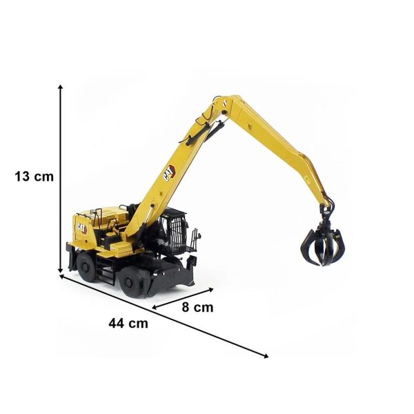 1/50 Cat MH3040 Malzeme Toplayıcılı Exkavatör Diecast İş Makinası, Diecast Masters 85958 - Görsel 5