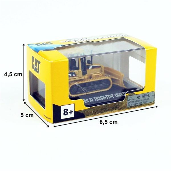 Micro Serisi D5G XL Dozer Diecast İş Makinası, Diecast Masters 85971 - Görsel 3