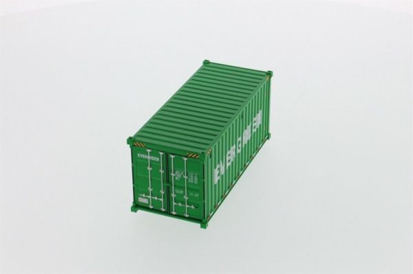 1/50 20 lik Kuru Yük Konteyneri Yeşil ( EverGreen Logolu ) Sergilemeye Hazır Plastik Model, Diecast Masters 91025D