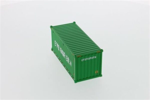 1/50 20 lik Kuru Yük Konteyneri Yeşil ( EverGreen Logolu ) Sergilemeye Hazır Plastik Model, Diecast Masters 91025D - Görsel 4