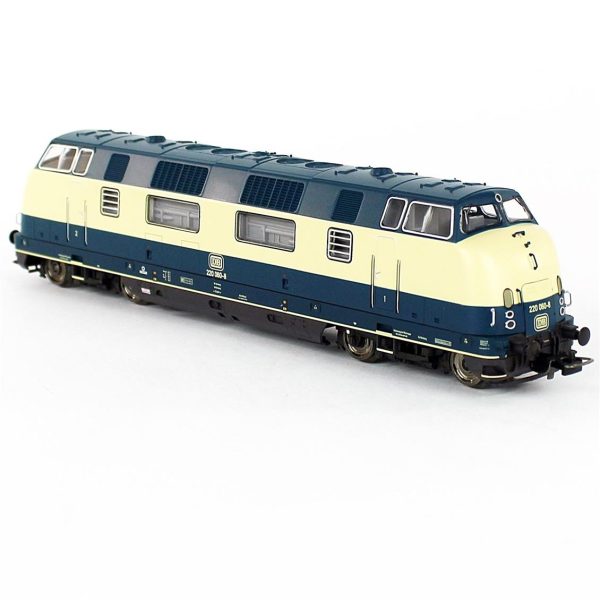 Diesellok 220.0 Db IV Blau/Beige Dc, Piko 59704 - Görsel 3