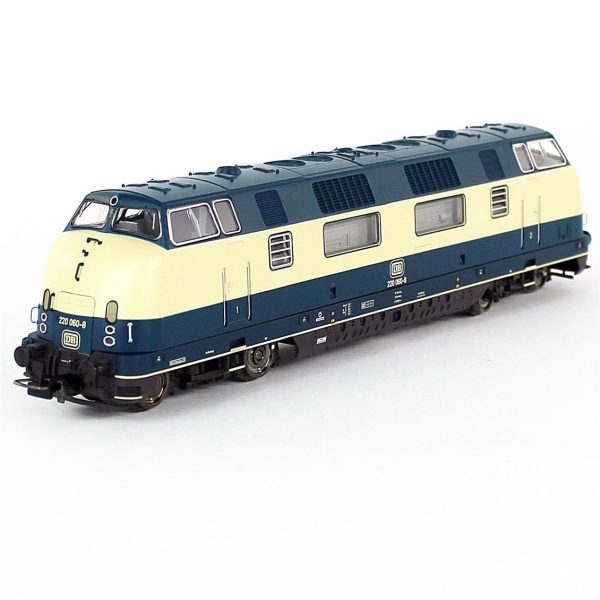 Diesellok 220.0 Db IV Blau/Beige Dc, Piko 59704 - Görsel 4