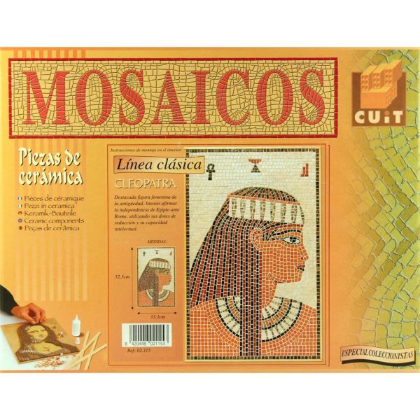 Kleopatra 27x34 Cm. Mozaik Taş Puzzle, Domenech 2115 - Görsel 2
