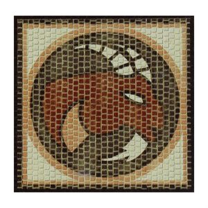 Oğlak Burcu Simgesi 20x20 Cm. Mozaik Taş Puzzle, Domenech 2201