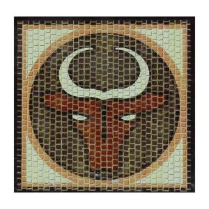 Boğa Burcu Simgesi 20x20 Cm. Mozaik Taş Puzzle, Domenech 2205