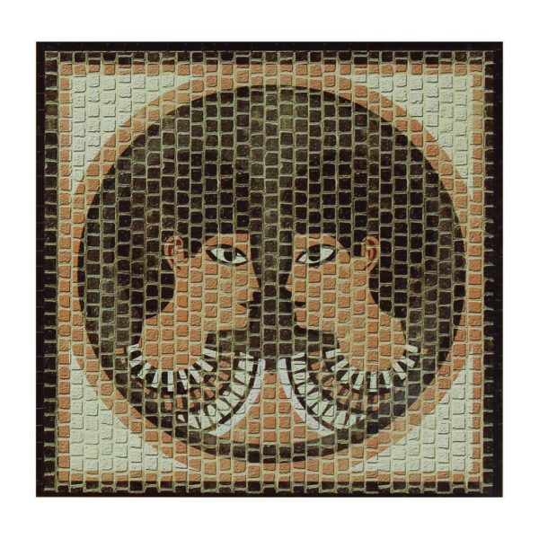 İkizler Burcu Simgesi 20x20 Cm. Mozaik Taş Puzzle, Domenech 2206