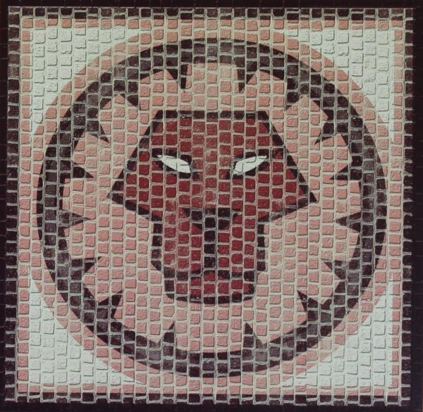 Aslan Burcu Simgesi 20x20 Cm. Mozaik Taş Puzzle, Domenech 2208