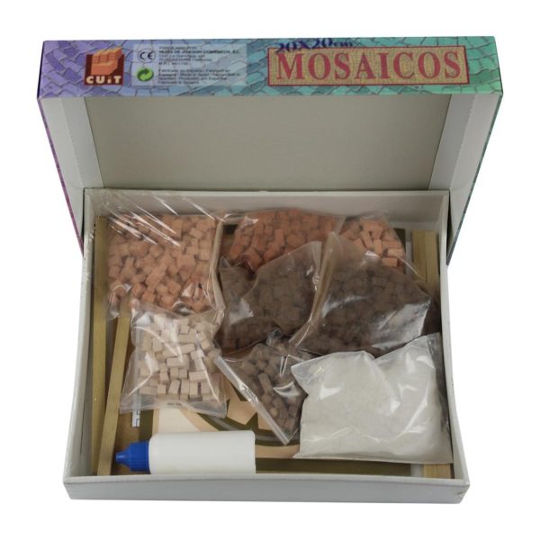 Aslan Burcu Simgesi 20x20 Cm. Mozaik Taş Puzzle, Domenech 2208 - Görsel 3
