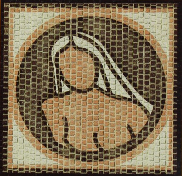 Başak Burcu Simgesi 20x20 Cm. Mozaik Taş Puzzle, Domenech 2209