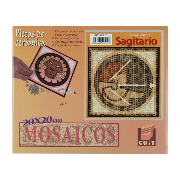 Yay Burcu Simgesi 20x20 Cm. Mozaik Taş Puzzle, Domenech 2212 - Görsel 2