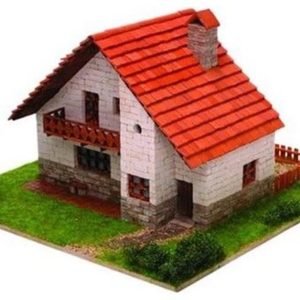 Dağ Evi 22x26x14 Cm. Taş Maketi, Domenech 3501