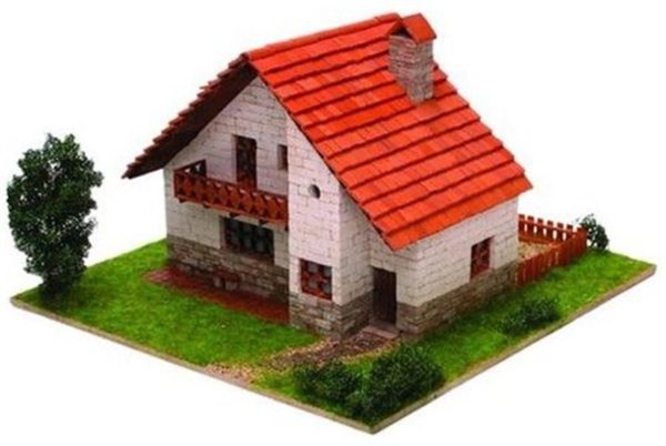 Dağ Evi 22x26x14 Cm. Taş Maketi, Domenech 3501