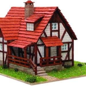 Mini Alp Dağları Evi 36x28x6 Cm. Taş Maketi, Domenech 3503