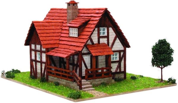Mini Alp Dağları Evi 36x28x6 Cm. Taş Maketi, Domenech 3503