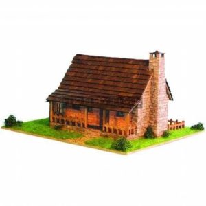 Mini Çiftlik Evi 22x26x14 Cm. Taş Maketi, Domenech 3504