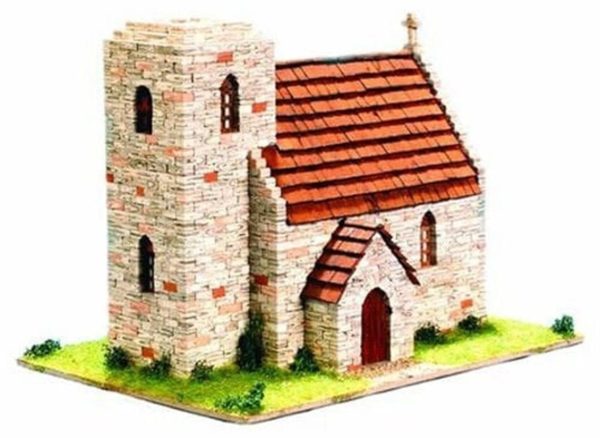 Ermita İngiliz Eski Evi 15x21x15 Cm. Taş Maketi, Domenech 3523