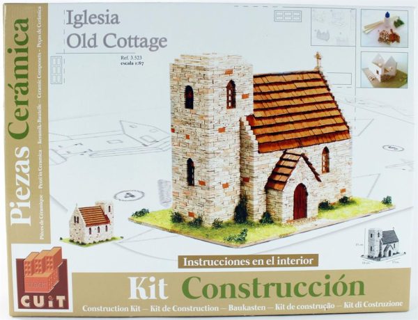 Ermita İngiliz Eski Evi 15x21x15 Cm. Taş Maketi, Domenech 3523 - Görsel 3