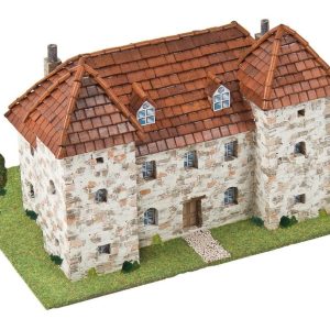 Fransız Auvergne Evi 36x28x6 Cm. Taş Maketi, Domenech 3528