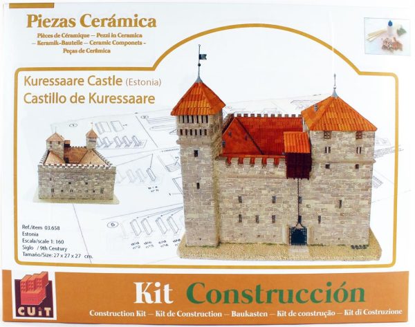 Curestaele Kalesi 36x28x8 Cm. Taş Maketi, Domenech 3658
