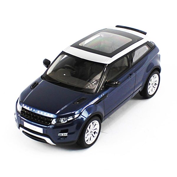 1/18 2011 Range Rover Rvoque Baltic Mavi Kapıları Açılmaz Araba Modeli, Dorlop 1002B - Görsel 2