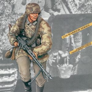 1/16 Alman MG42 Silahlı (Normandy 1944) Asker Figür Maketi, Dragon 1611