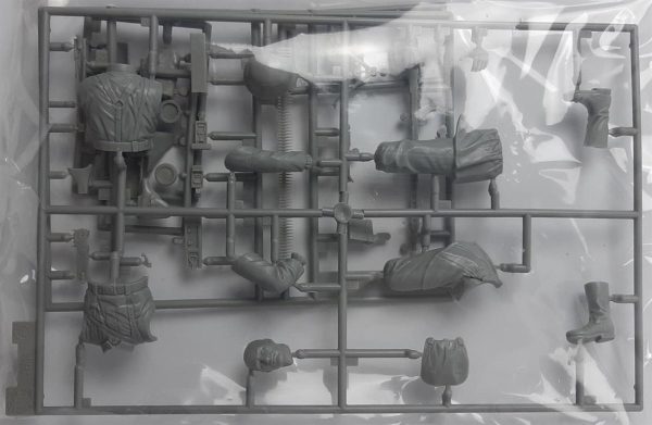 1/16 Alman MG42 Silahlı (Normandy 1944) Asker Figür Maketi, Dragon 1611 - Görsel 4