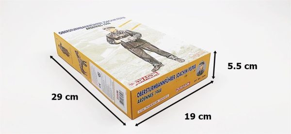 1/16 Alman Yarbay (Ardennes 1944) Asker Figür Maketi, Dragon 1620 - Görsel 3