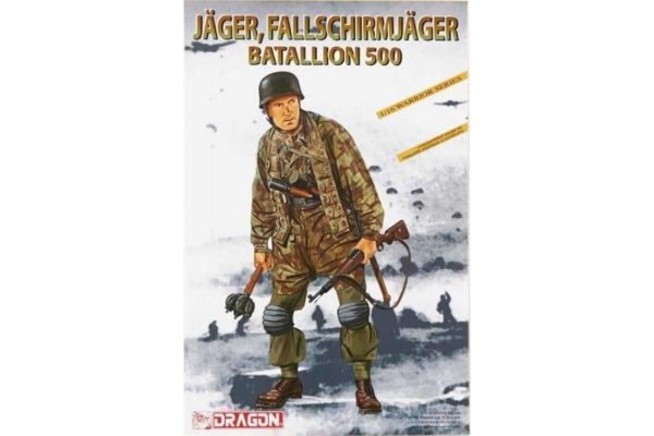 1/16 500. SS-Paraşüt Taburu Asker Figür Maketi, Dragon 1628