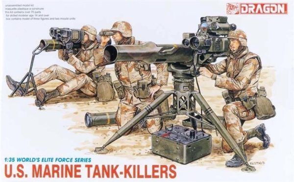 1/35 ABD Tank Avcısı Taburu Asker Figür Maketi, Dragon 3012