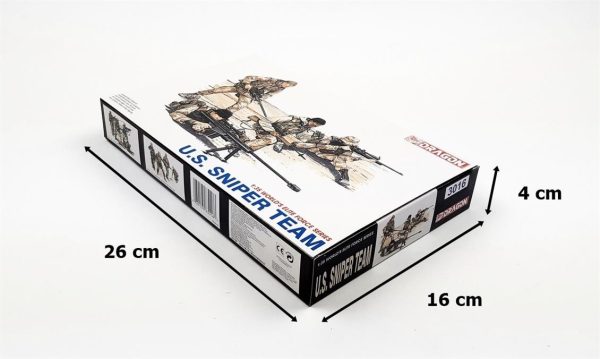 1/35 ABD Nişancı Timi Asker Figür Maketi, Dragon 3016 - Görsel 3