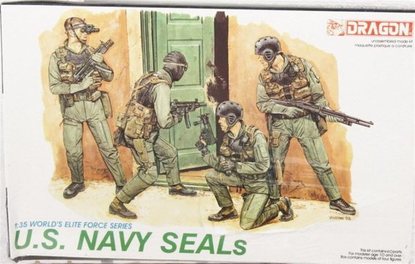 1/35 ABD Donanması (Seal) Asker Figür Maketi, Dragon 3017