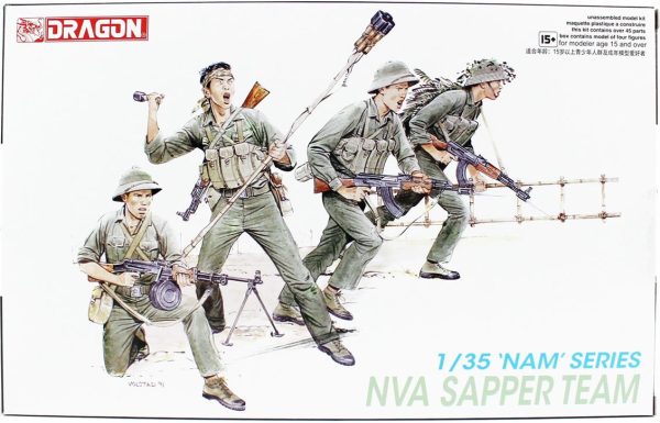 1/35 NVA Vietnam Sapper Timi Maketi, Dragon 3308
