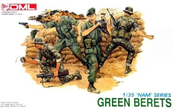 1/35 Yeşil Bereliler Asker Figür Maketi, Dragon 3309