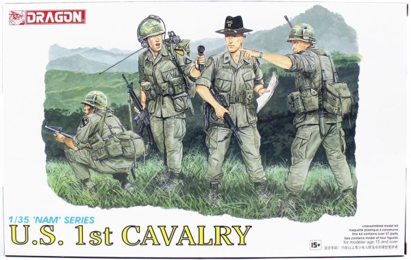 1/35 Amerikan Süvarileri Vietnam da Maketi, Dragon 3312