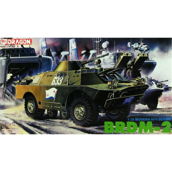 1/35 BRDM-2 Amfibik Zırhlı Devriye Aracı Maketi, Dragon 3513