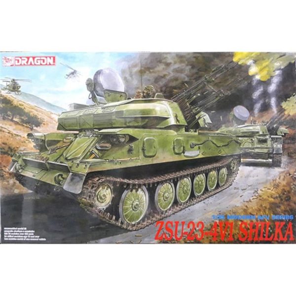 1/35 ZSU-23-4V1 Shilka Uçaksavar Maketi, Dragon 3521